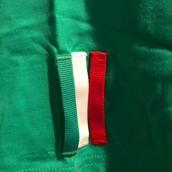 Adidas Men’s Mexican Soccer Association Shirt - Medium - Green w/ Red & White - Picture 6 of 6